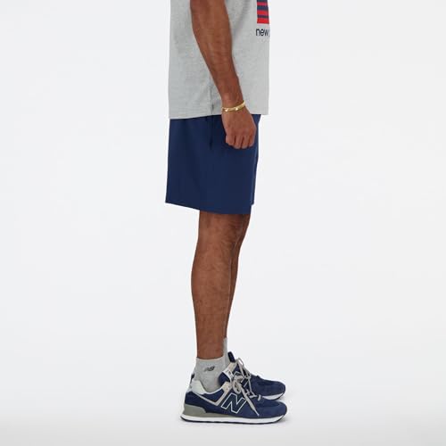 New Balance Men's Sport Essential Short 7",Blue,2XL
