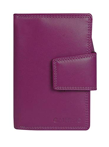 Calfnero Genuine Leather Women's Wallet (Pink)
