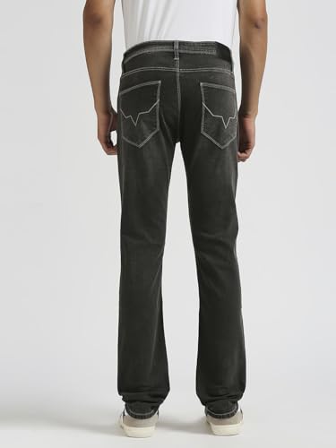 Pepe Jeans Men's Mid Rise Slim Fit Jeans Black