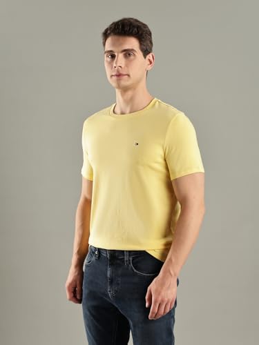 Tommy Hilfiger Solid Regular-Fit Cotton T-Shirt