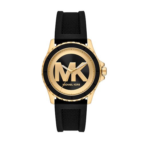 Michael Kors Everest Black Quartz Silicone Watch MK7537