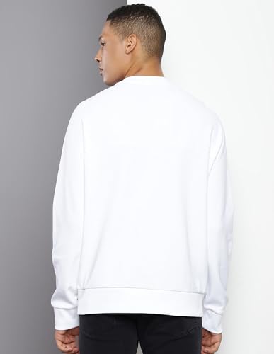 Calvin Klein Mens White Color Sweatshirt (XS)