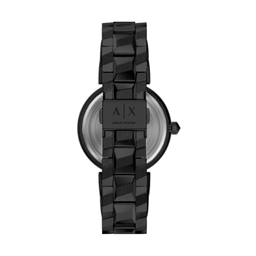 Armani Exchange Black Quartz Stainless Steel Watch AX4411