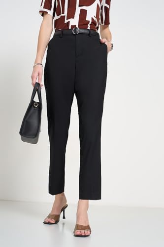 Annabelle by Pantaloons Women's Trousers Jet Black