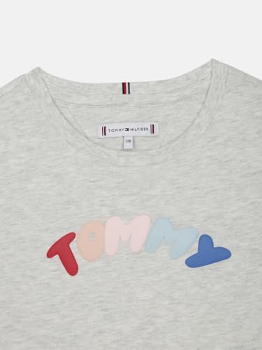 Girls Typographic Regular Fit Cotton T-Shirt