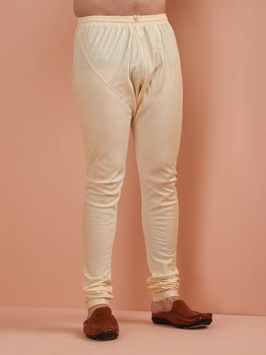 KISAH Men's Silk Blend Textured Woven Kurta Pyjama Set | Festive Wedding Party Ethnic Wear
