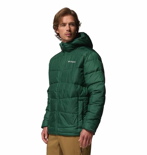 Columbia Men Green OmniHeat Reflective Fivemile Butte II Down Jacket, S