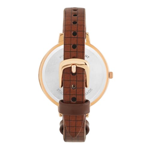 TEAL BY CHUMBAK Round Dial Analog Hand Watch with Bracelet for Women, Gifts for Women/Girls/Ladies, Stylish Fashion Watch for Casual/Work