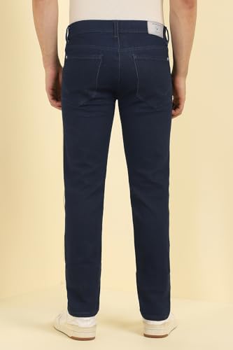 Allen Solly Men Navy Dark Wash Jeans