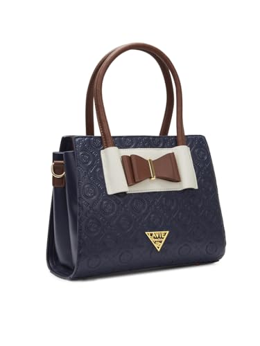 Lavie Signature Women's Geneva Colourblock Satchel Handbag for Women | Satchel Bag for Work | Ladies purse | Stylish Shoulder Bag | Gift For Women