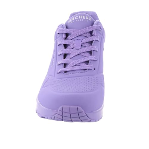 Skechers Women's Uno- Stand On Air Sneaker, Lilac, 8