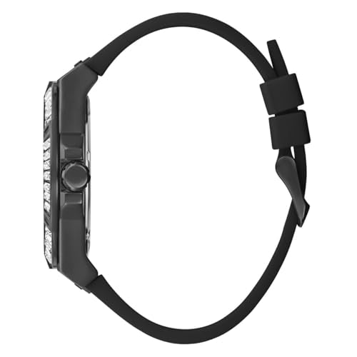 Guess Black Round Dial Analog Men's Watch - GW0208G5M