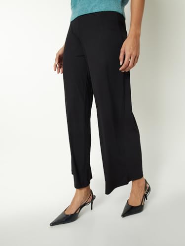 Max Women Ribbed Trousers (Black_S)