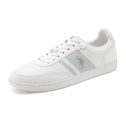 U.S. Polo Assn. HILTTON Mens Sneakers Off White