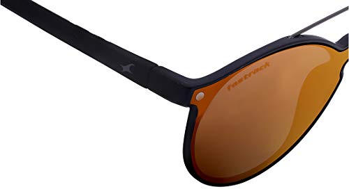 Fastrack Sunglasses |Round Orange |UV protected | Large