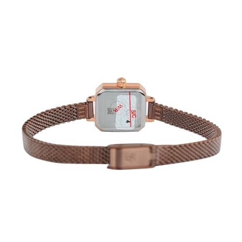 Alexandre Christie 2B36LHB Women's Classic Quartz Watch 17mm (Brown)
