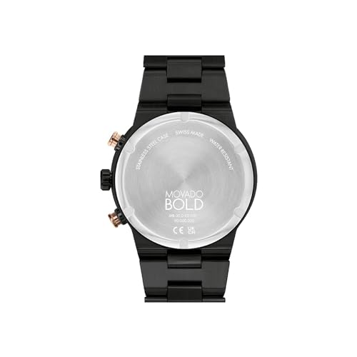 Movado Chronograph Brown Dial Men's Watch-3600897