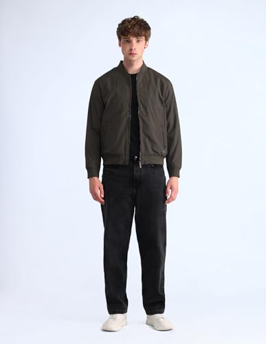Solid Regular Fit Jacket