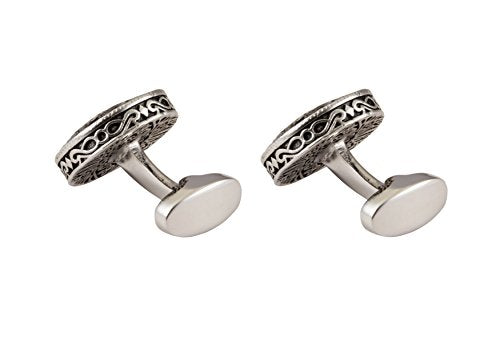 Knighthood Silver Engraving Exclusive Cufflinks for Men