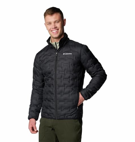 Columbia Mens Delta Ridge II Down Jacket, Black, M