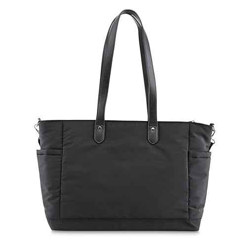 Fastrack All-Day Nylon Tote | Nylon Women's Handbags |15" Laptop Tote for Workwear and College