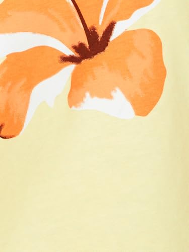 Max Girls Printed T-Shirt (Yellow_12-14 Y)