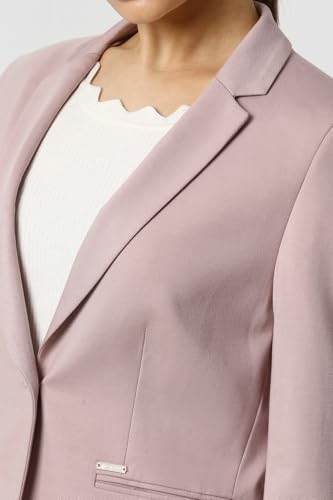 Van Heusen Women's Blazer (VWKZFRGFN75271_Pink