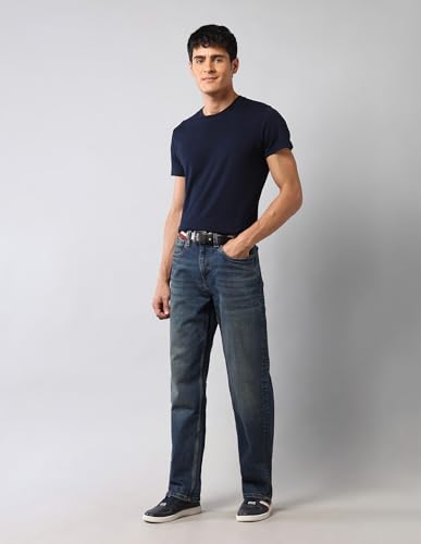 U.S. POLO ASSN. Denim Co. Men's Relaxed Jeans (UDJEN1747_Blue