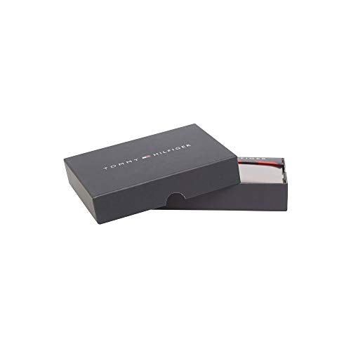 Tommy Hilfiger Mens Leather 1 Fold Wallet (Navy_Free Size)