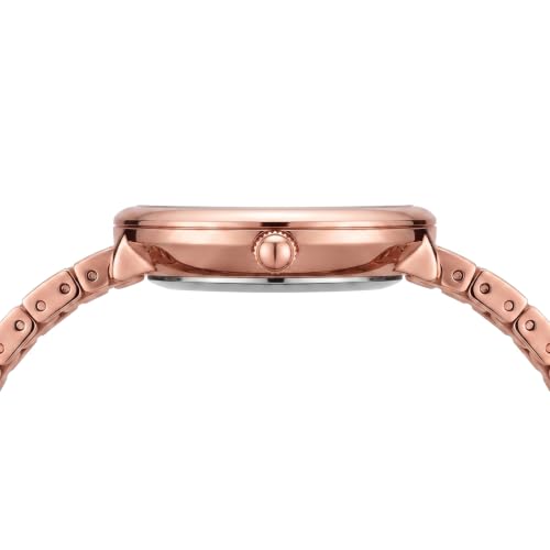 Daniel Wellington Round 30mm Brown Dial Analog Women Watch - DW0DL1701