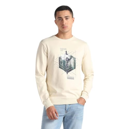 Graphic Print Cotton Sweatshirt