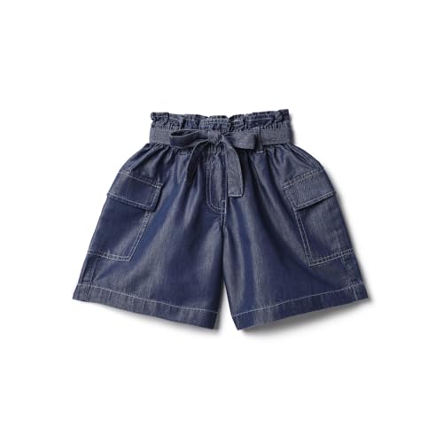 United Colors of Benetton Girl's Shorts (25A4DENCG214I901_Blue