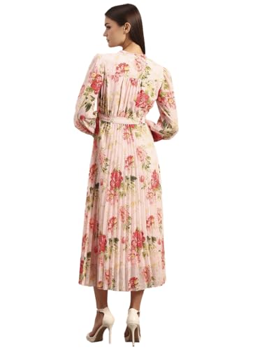 VERO MODA Women's Midi Dress Light Pink