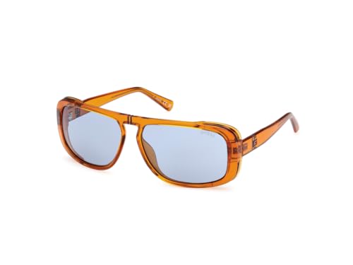 Guess 100% UV protecetd | Large | Full Rim | Rectangular | Frame: Blue | Lens: Blue