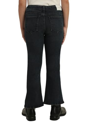 VERO MODA Girl Mid Rise Bootcut Blue Jeans