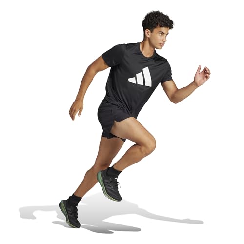adidas Men’s Shorts | Run It Short | Black | Size-2Xl