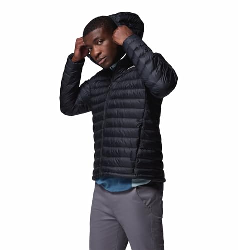 Columbia Men Black OmniShield Corelite Down Jacket, XL