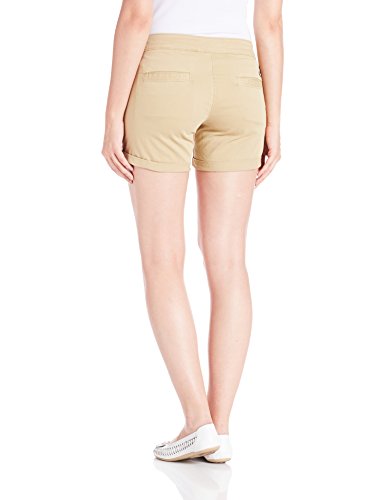 US Polo Association Womens_US Polo_Shorts(8907036577839_UWShorts0008_Women-Shorts-Khaki_S)