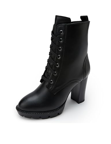 ELLE Women Boot,Black,UK-7