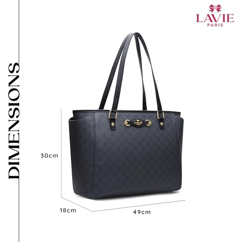 LAVIE PARIS Women's Adele 15 Inch Laptop Tote Handbag | Tote Bag for Work | Ladies Purse | Stylish Shoulder Bag | Gift for Women