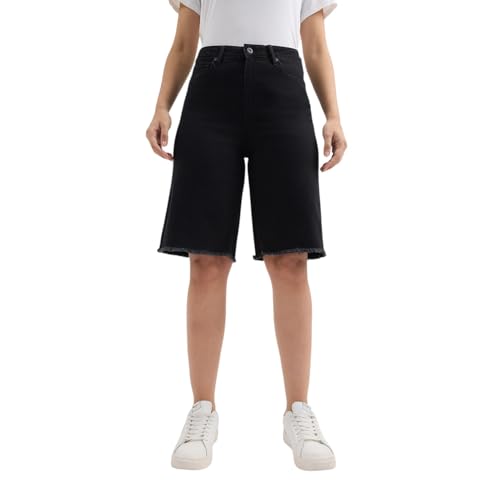 Pepe Jeans Women's Hybrid Shorts (PL801207Q01_Black Used