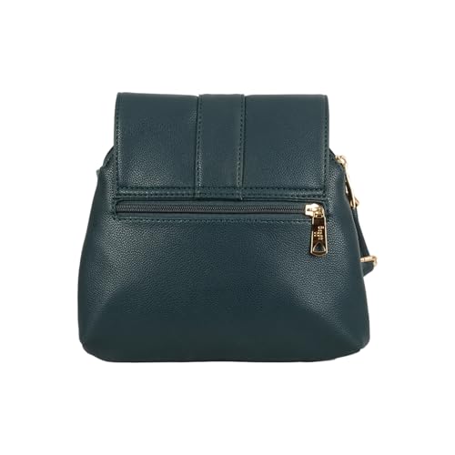 Baggit Women Green Sling Bag Small Size | Ladies Stylish Casual Cross Body Purse Handbag