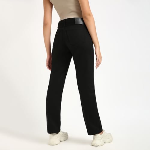 Calvin Klein Jeans Women's Regular Jeans (J2239991BY Black