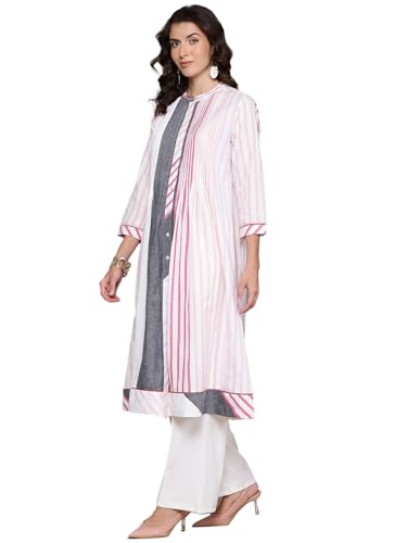Ritu Kumar White Essential-Falak Kurta