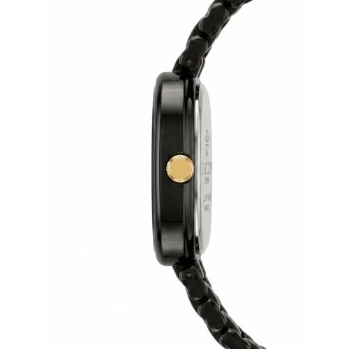 Carlton London Women's Quartz Bracelet Watch Chelsea Black Dial - CLSSCBLK