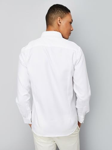 Max Men's Regular Fit Shirt (White)