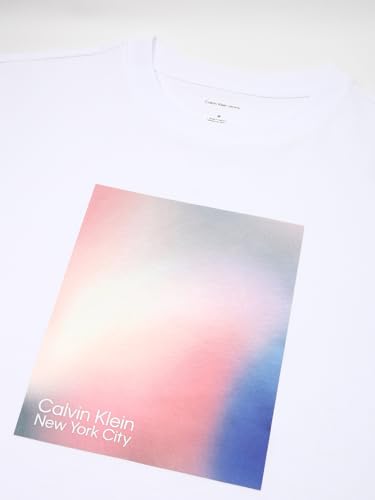 Calvin Klein Men White T Shirt