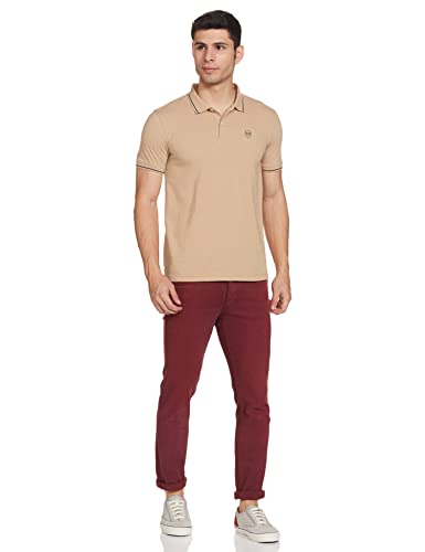 Max Men's Slim T-Shirt (SCBKHPA2112OPKHAKI_Khaki L)