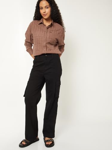 Max Women's Regular Fit Shirt (MOMOKA4D_Brown