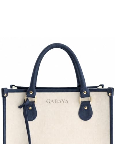 GABAYA Aveline Vegan Leather Tote Handbag for Women | Structured Top Handle Office Bag | Stylish Large Capacity Shoulder Purse for Work & Daily Use